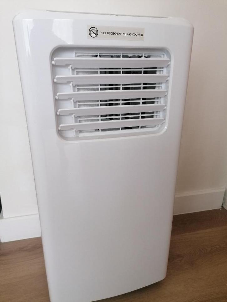 Mobiele airco met raamkit, Elektronische apparatuur, Airco's, Zo goed als nieuw, Mobiele airco, Minder dan 60 m³, 2 snelheden