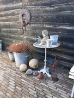 Retro Rond terras tafeltje, Ophalen, Gebruikt