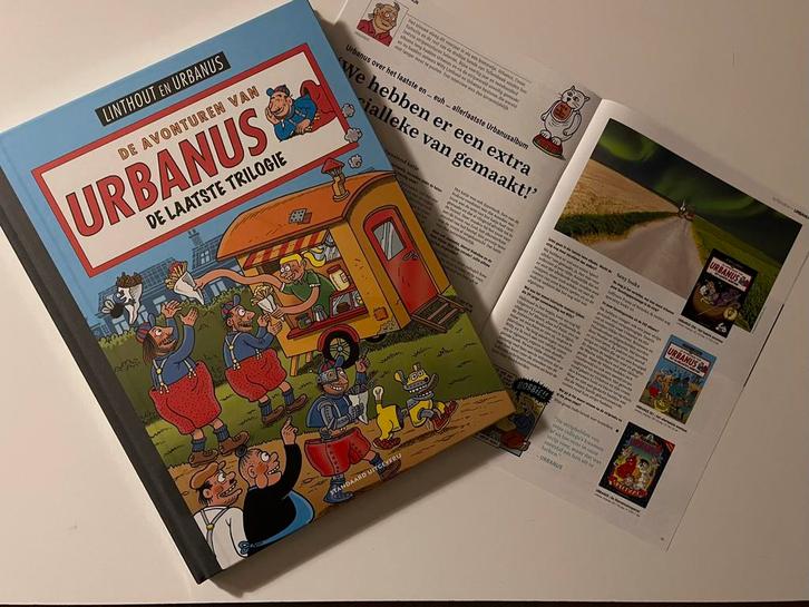 Urbanus Luxe op 200 ex De laatste trilogie gesigneerd libris, Boeken, Stripverhalen, Zo goed als nieuw, Ophalen of Verzenden