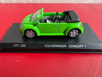 Miniatuur Volkswagen Beetle Concept (Schaal 1/43) beschikbaar voor biedingen