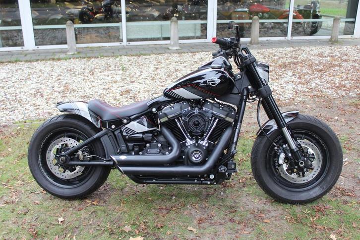 Harley-Davidson Fat Bob FXFBS Softail Fat-Bob, Motoren, Motoren | Harley-Davidson, Bedrijf, Chopper