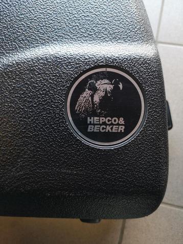 set de 2  valises Hepco & Becker avec support.pour XT 600, Enlèvement ou Envoi, Comme neuf
