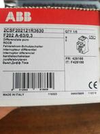 ABB differentieel schakelaar  ( 2P/4P )  en automaten, Autres types, Enlèvement ou Envoi, Neuf