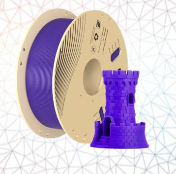 Nieuwe rollen Anycubic PLA filament PAARS FDM 3D printen rol beschikbaar voor biedingen