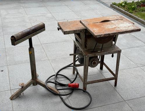 Combiné vlakschaaf, van dikte schaaf en zaagtafel, Doe-het-zelf en Bouw, Schaafmachines, Gebruikt, Elektrisch, Ophalen