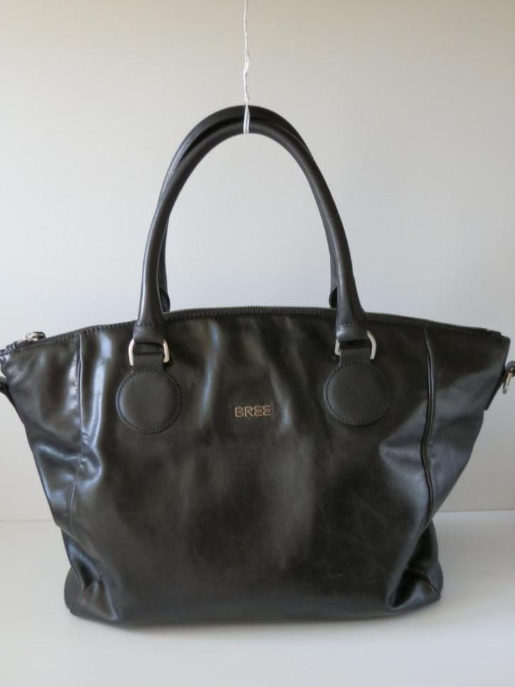 Bree damestas., Handtassen en Accessoires, Tassen | Damestassen, Zo goed als nieuw, Overige typen, Zwart, Ophalen of Verzenden