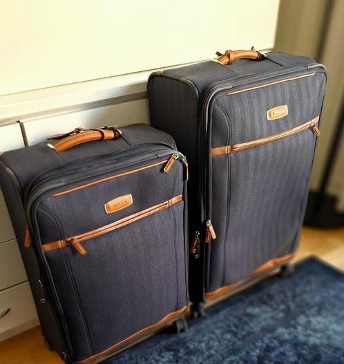 2 Samsonite Cadell koffers, Handtassen en Accessoires, Koffers, Zo goed als nieuw, Zacht kunststof, 70 cm of meer, 45 tot 55 cm