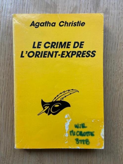 Livre "Le crime de l'Orient-Express" Agatha Christie, Boeken, Detectives, Gelezen