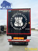 Hoet Trailers + Caisse Libner 2018 Container Transport, Auto's, Vrachtwagens, Te koop, Bedrijf, BTW verrekenbaar, Aanhangers en Opleggers