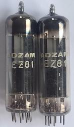 Lot de 2 tubes EZ81 ADZAM, Ophalen of Verzenden, Gebruikt