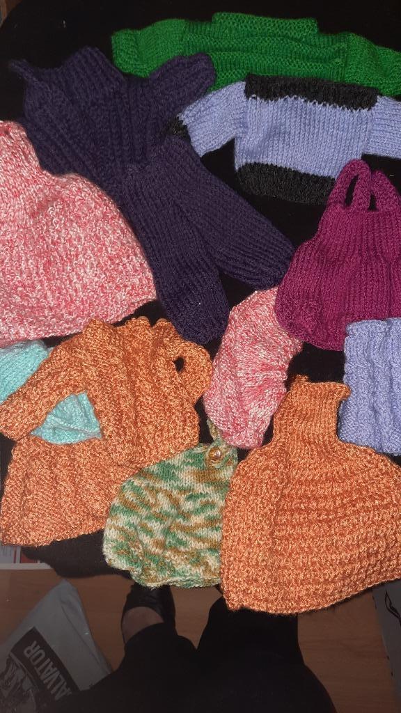 POPPENKLEERTJES, Kinderen en Baby's, Speelgoed | Poppen, Zo goed als nieuw, Babypop, Ophalen of Verzenden