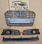 AUDI A6 C7 4G S6 FACELIFT GRILLE ROOSTER ONDERLIP SPOILER FL, Auto-onderdelen, Gebruikt, Ophalen of Verzenden, Bumper, Voor