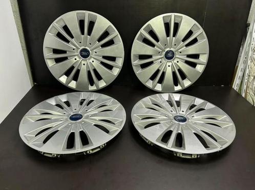 4 wieldoppen ford focus mondeo galaxy fiesta 16", Auto diversen, Wieldoppen, Gebruikt, Ophalen of Verzenden