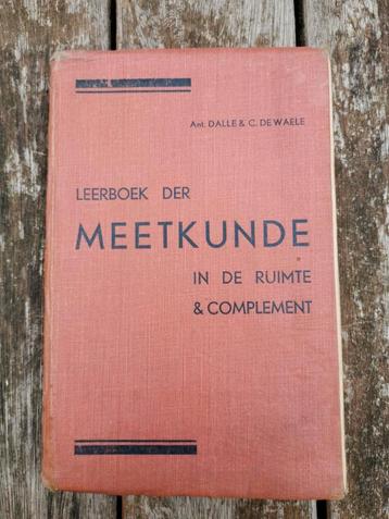Leerboek der meetkunde in de ruimte & complement 1936 beschikbaar voor biedingen