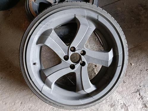 pneu 215/35/18 monter sur jantes 5/100, Auto-onderdelen, Banden en Velgen, Velg(en), Zomerbanden, 18 inch, 215 mm, Personenwagen