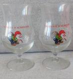2 glazen Brasserie d'Achouffe 33cl, Ophalen of Verzenden, Zo goed als nieuw