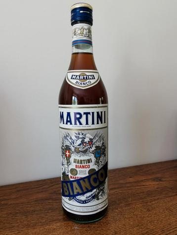 Ancienne bouteille de Martini bianco