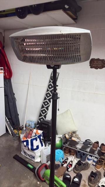 Terrasverwarmer, Électrique, Sol, Enlèvement, Utilisé