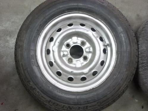 Alfa Giulia, Junior, Bertone, 4 velgen of per eenheid, Auto-onderdelen, Banden en Velgen, Velg(en), Zomerbanden, 14 inch, 185 mm