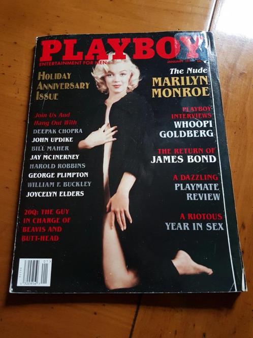 Playboy Vintage Marilyn Monroe, Collections, Cinéma & Télévision, Utilisé, TV, Envoi