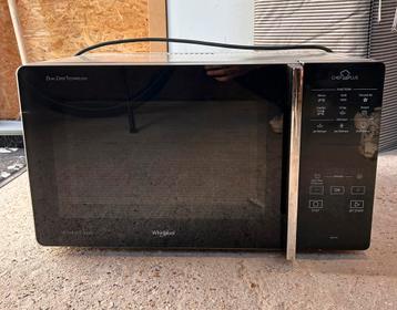 Whirlpool combi microgolfoven chef plus, Elektronische apparatuur, Microgolfovens, Ophalen, Gebruikt, Microgolfoven