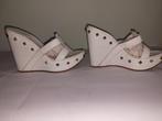 18C* SERGIO ROSSI sandales blanches compensées cuir (37,5), Vêtements | Femmes, Escarpins, Sergio Rossi, Envoi, Blanc