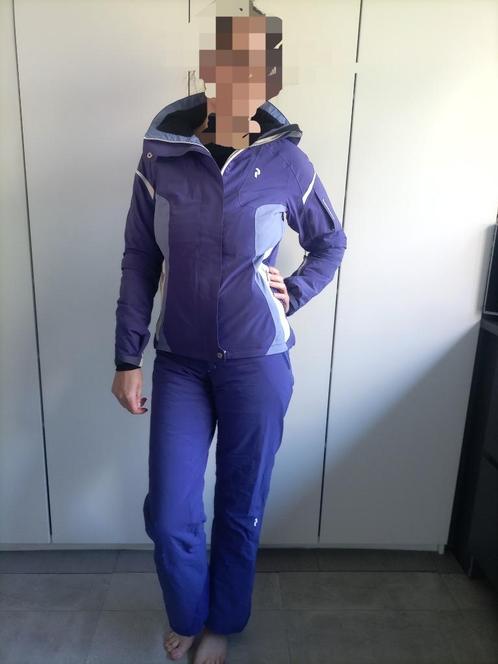 Compleet technisch skipak Peak Performance (dames S), Sport en Fitness, Skiën en Langlaufen, Zo goed als nieuw, Kleding, Ophalen of Verzenden