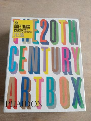 The 20th Century Art Box postkaarten kunst sealed 25 stuks