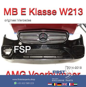 W213 E Klasse AMG Voorbumper compleet zwart 2016-2018 origin