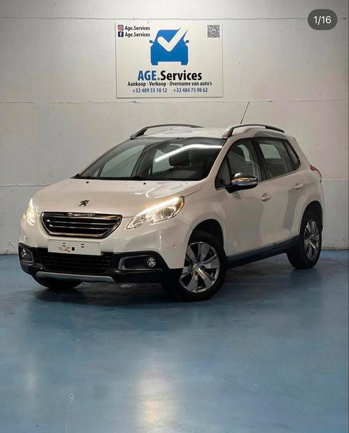 Peugeot 2008, benzine parelwit, Auto's, Peugeot, Bedrijf, Te koop, ABS, Adaptieve lichten, Adaptive Cruise Control, Airbags, Airconditioning