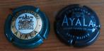 2 AYALA champagnecapsules - 3 euro, Ophalen of Verzenden