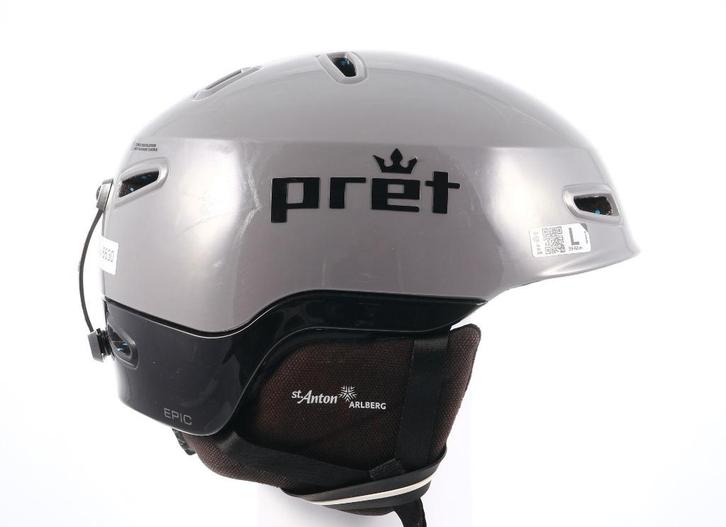 59 60 61 62 cm ski snowboard helm PRET EPIC, Sport en Fitness, Skiën en Langlaufen, Gebruikt, Ski, Carve, Verzenden