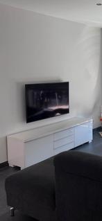 Tv meubel IKEA Hoog glans wit, Ophalen, Gebruikt
