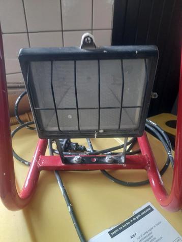 Halogeen weŕklamp, Enlèvement, Utilisé
