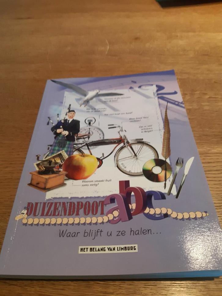 boek duizendpoot ABC, Livres, Journaux & Revues, Comme neuf, Enlèvement ou Envoi