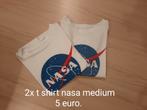 2x t shirt nasa medium, Kleding | Dames, Truien en Vesten, Ophalen of Verzenden, Zo goed als nieuw