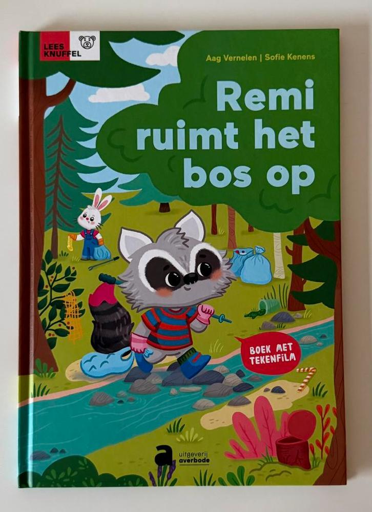Remi ruimt het bos op – Leesknuffel (Averbode), Boeken, Kinderboeken | Kleuters, Zo goed als nieuw, Ophalen