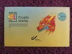 Crypto Stamp 2024 België Draak Zwart, Postzegels en Munten, Frankeerzegel, Ophalen of Verzenden, Postfris, Postfris