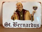 Plaque métallique St Bernardus, Verzamelen, Merken en Reclamevoorwerpen, Ophalen of Verzenden, Zo goed als nieuw