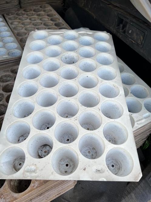 Stekplaat zaaiplaat plantplaat 38 gaten, Tuin en Terras, Bloembakken en Plantenbakken, Gebruikt, Kunststof, Binnen, Balkon, Tuin