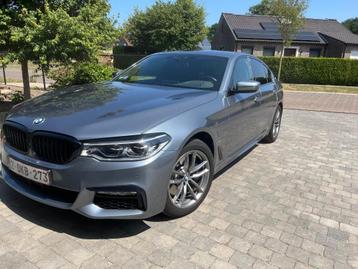 BMW 530e iPerformance Mpack, Cuir, Argent ou Gris, Carnet d'entretien, Noir