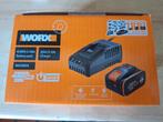 Batterie worx plus chargeur nouveau, Ophalen, Zo goed als nieuw