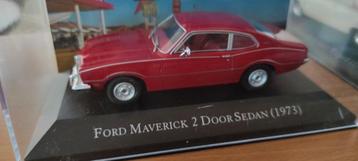 Ford Maverick 2-door Sedan 1973, 1:43 in vitrinedoosje  beschikbaar voor biedingen