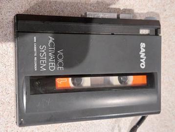 Sanyo - Mini Cassette Recorder       µaf, Enlèvement