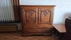 Massief eiken kast (handgemaakt), Huis en Inrichting, Woonaccessoires | Kisten, Ophalen, Gebruikt, Eikenhout