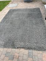 Groot grijs langharig tapijt ‘luxury shaggy’, Huis en Inrichting, Ophalen, Gebruikt, Grijs