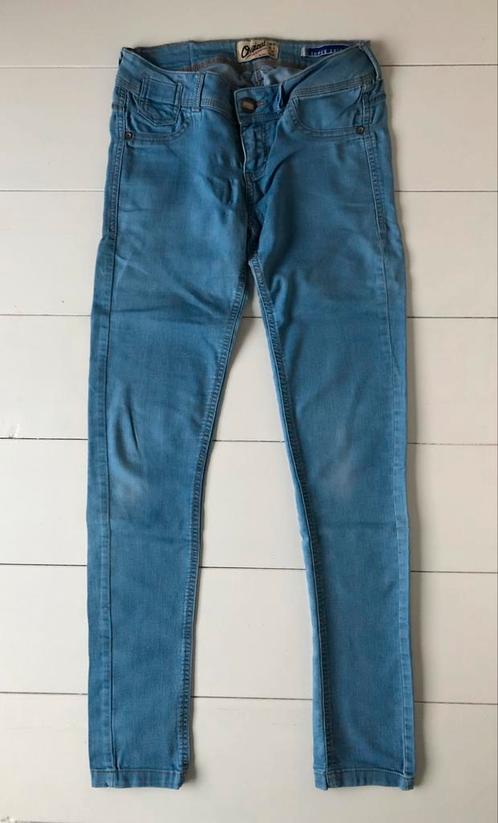 jeans jegging super skinny Bershka 36, Kleding | Dames, Spijkerbroeken en Jeans, Gedragen, W28 - W29 (confectie 36), Blauw, Ophalen of Verzenden