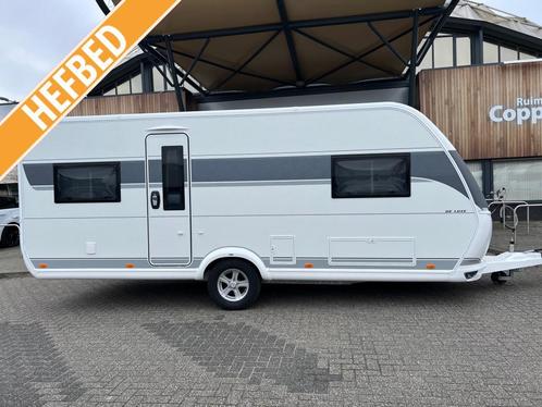 Hobby De Luxe 515 UHL 2024 HEFBED + KORTING!, Caravans en Kamperen, Caravans, tot en met 6, 1250 - 1500 kg, Rondzit, Hobby, Lengtebed