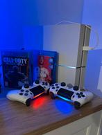 Pps4 met 2 spellen, Games en Spelcomputers, Spelcomputers | Sony PlayStation 4, Ophalen, Met 2 controllers, Zo goed als nieuw