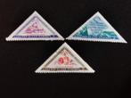 San Marino 1952 - driehoekige postzegels - bloemen *, Ophalen of Verzenden, Postfris
